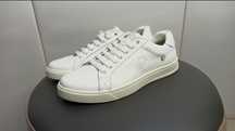 Белые кожаные кеды Philipp Plein м-84 классика размеры 40-45