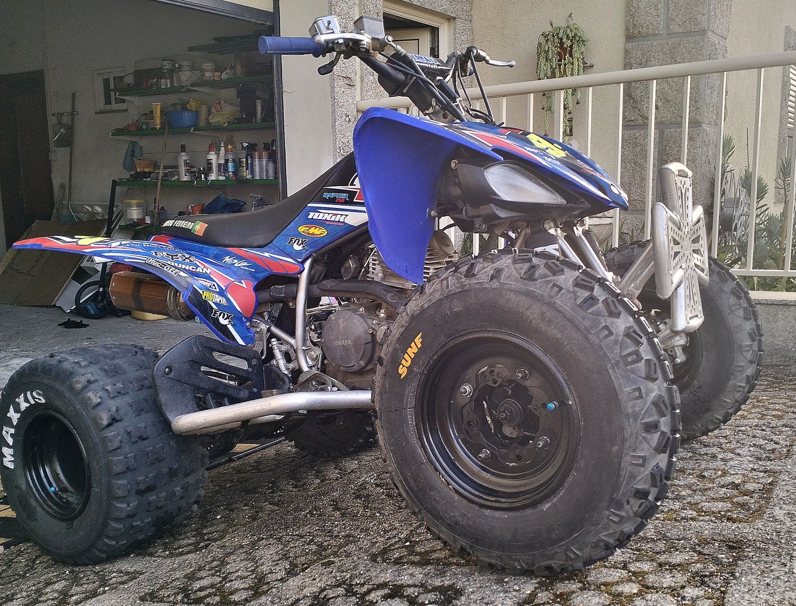 Yamaha Raptor 250cc – Pronta a andar