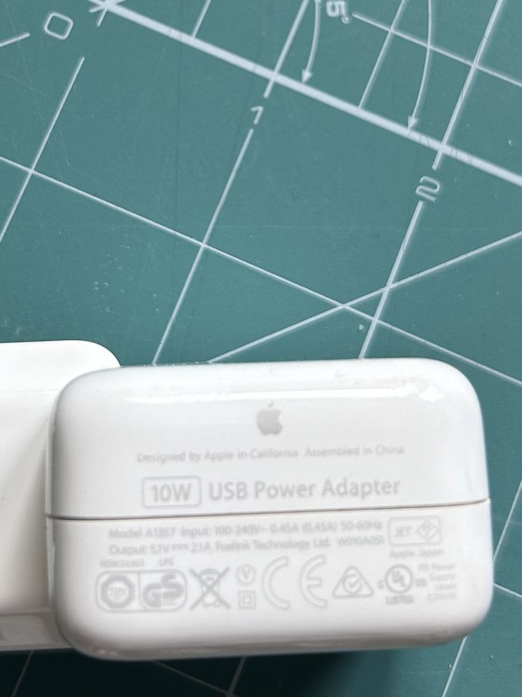 Ładowarka Apple usb power adapter A1357 10W ipad iphone