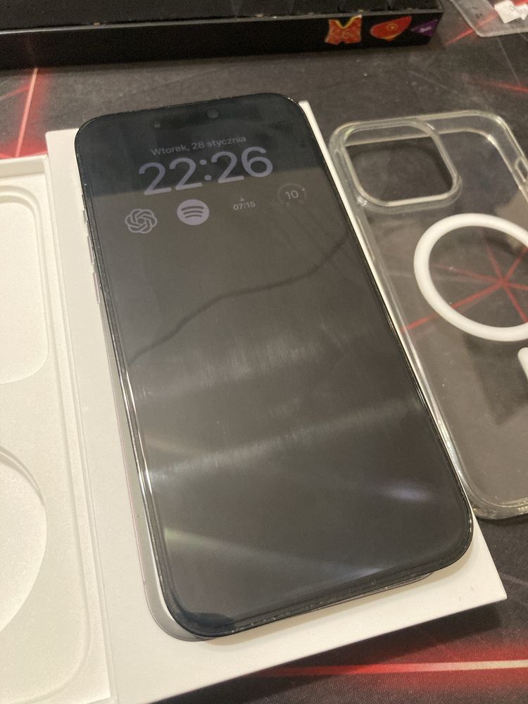 Iphone 14 Pro Max 87% kondycji baterii stan igla