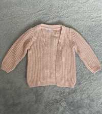 Przepiekny sweter dzianinowy katana narzutka błyszczący akrylowy