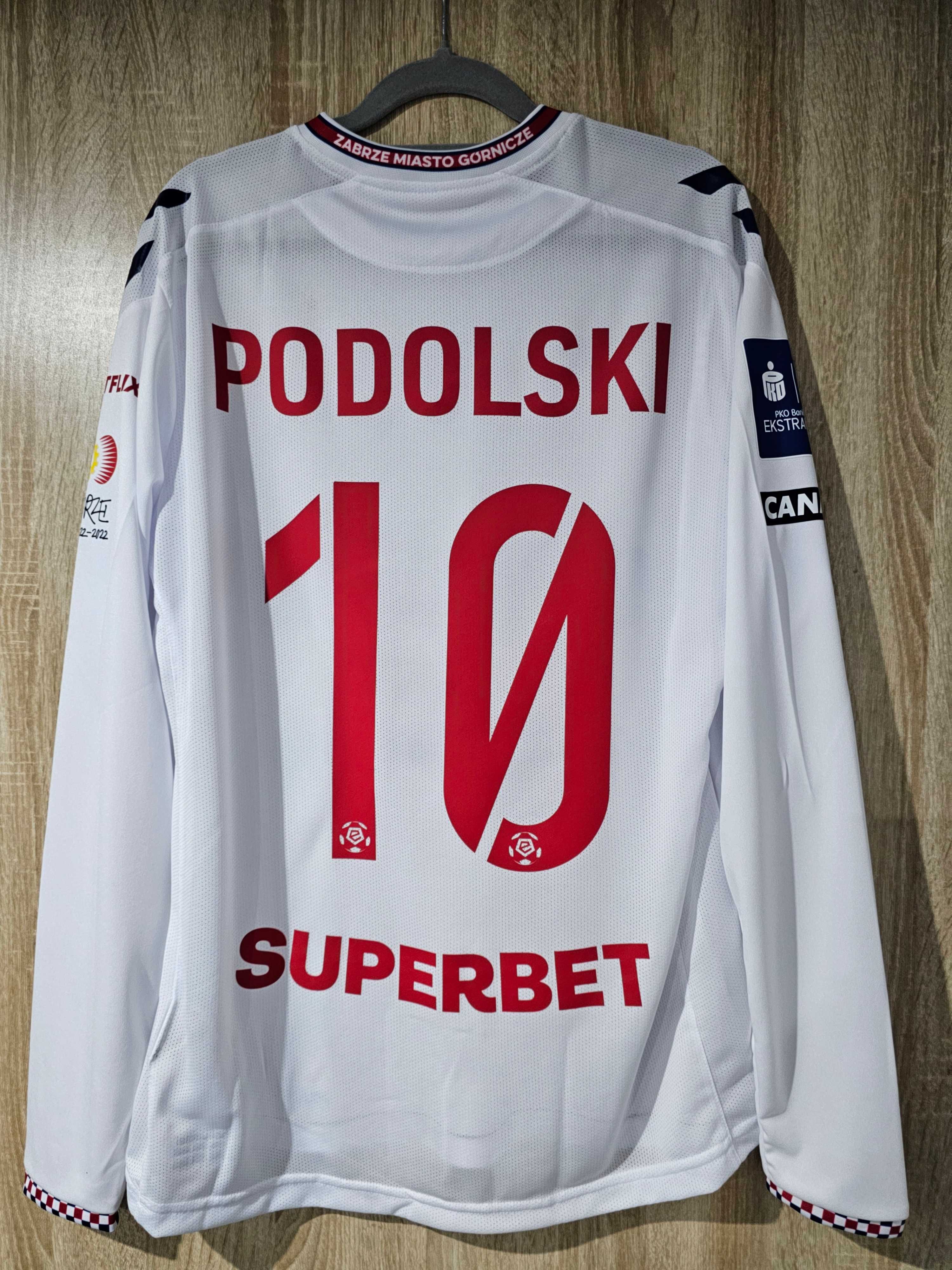 Zamienię koszulkę Górnik Zabrze 10 Podolski wersja Long