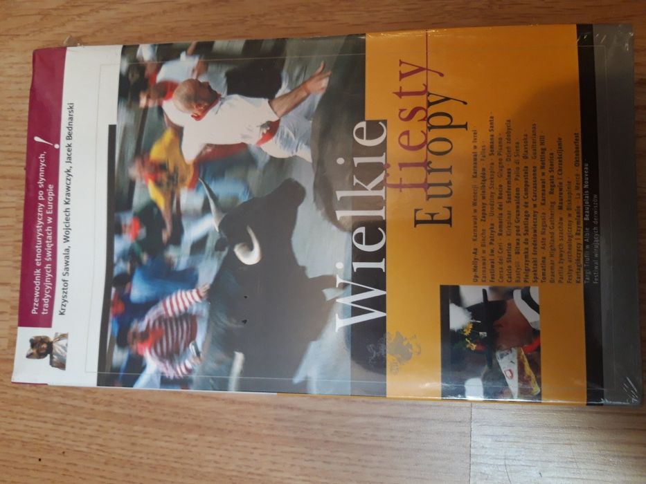 Wielkie fiesty Europy Książka Nowa