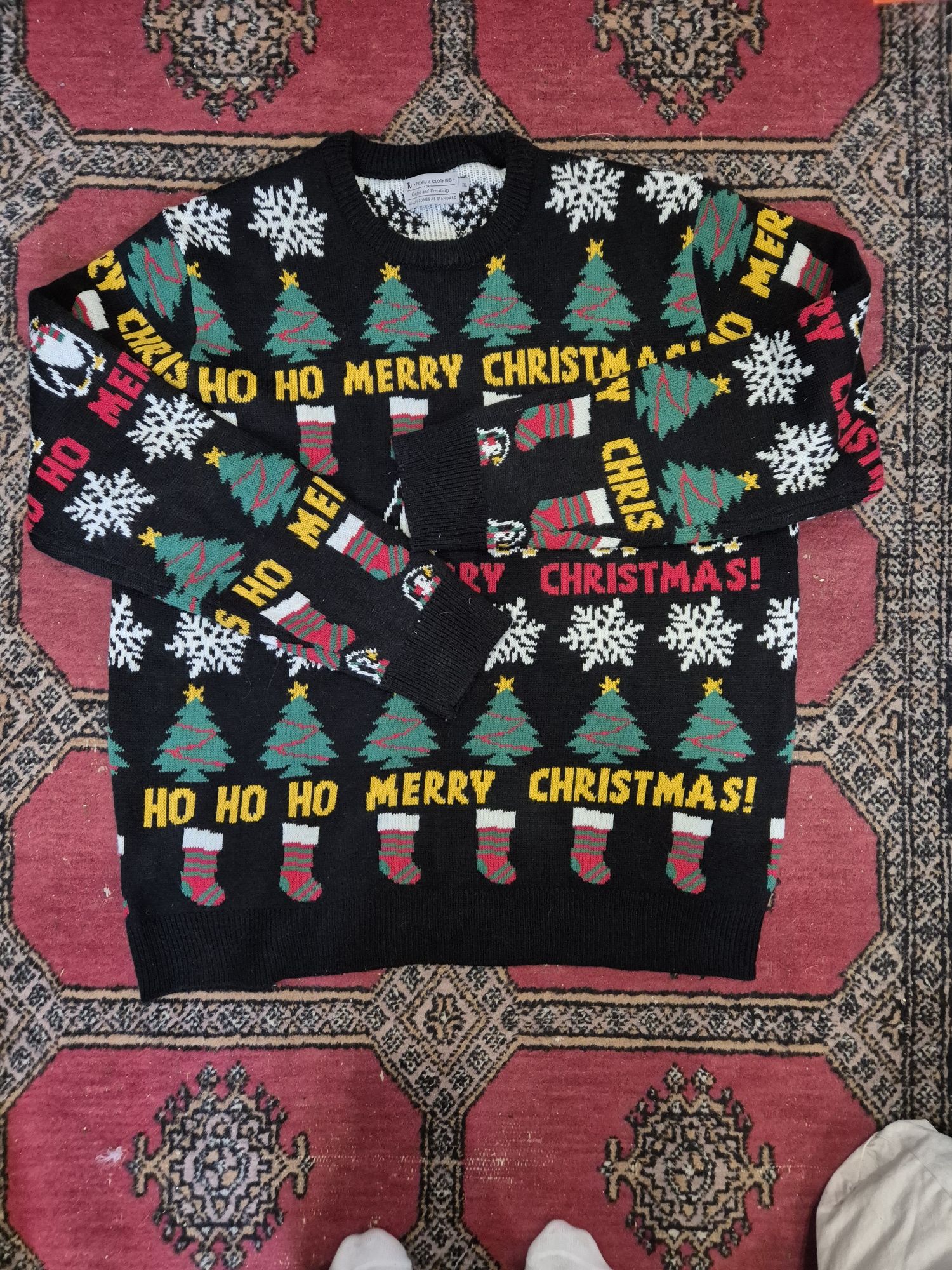 Sweter świąteczny XXL