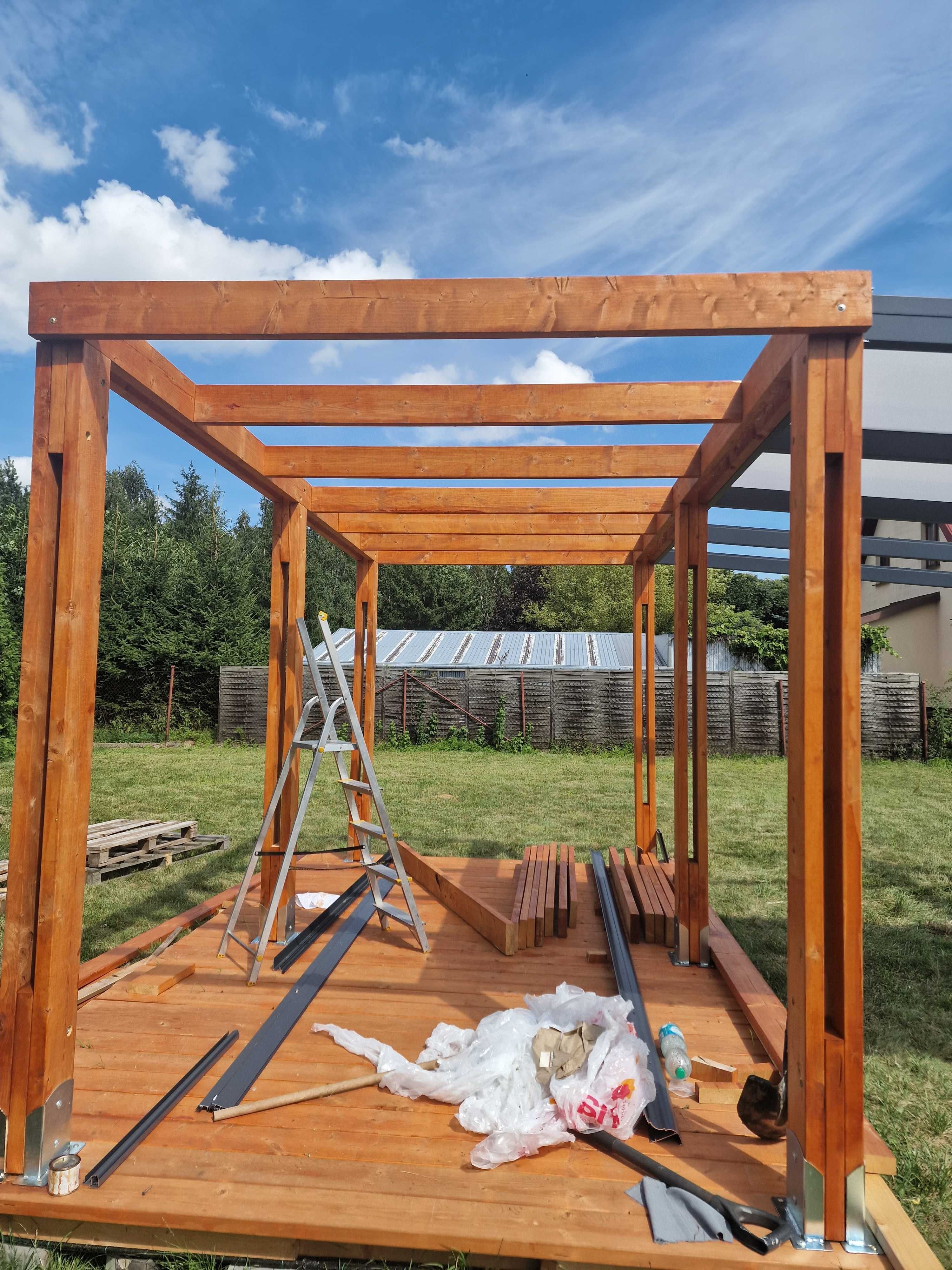 Pergola do samodzielnego złożenia, Świerk Skandynawski