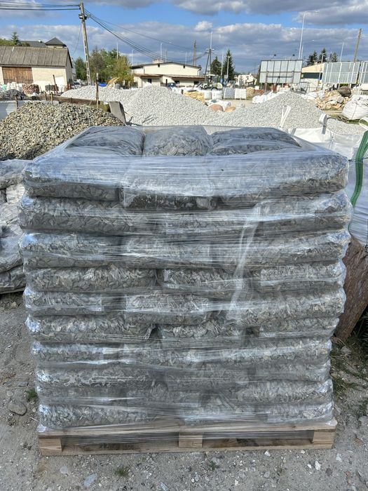 KORA KAMIENNA Płukana Bigbag 11, 32, 63 Grys Gnejs Worki Workowana