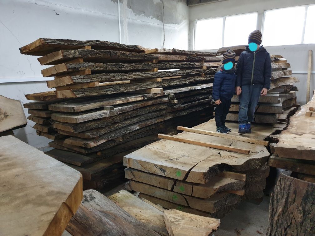 Monolit stół jesion dąb orzech blat drewniany drzewo live edge wood