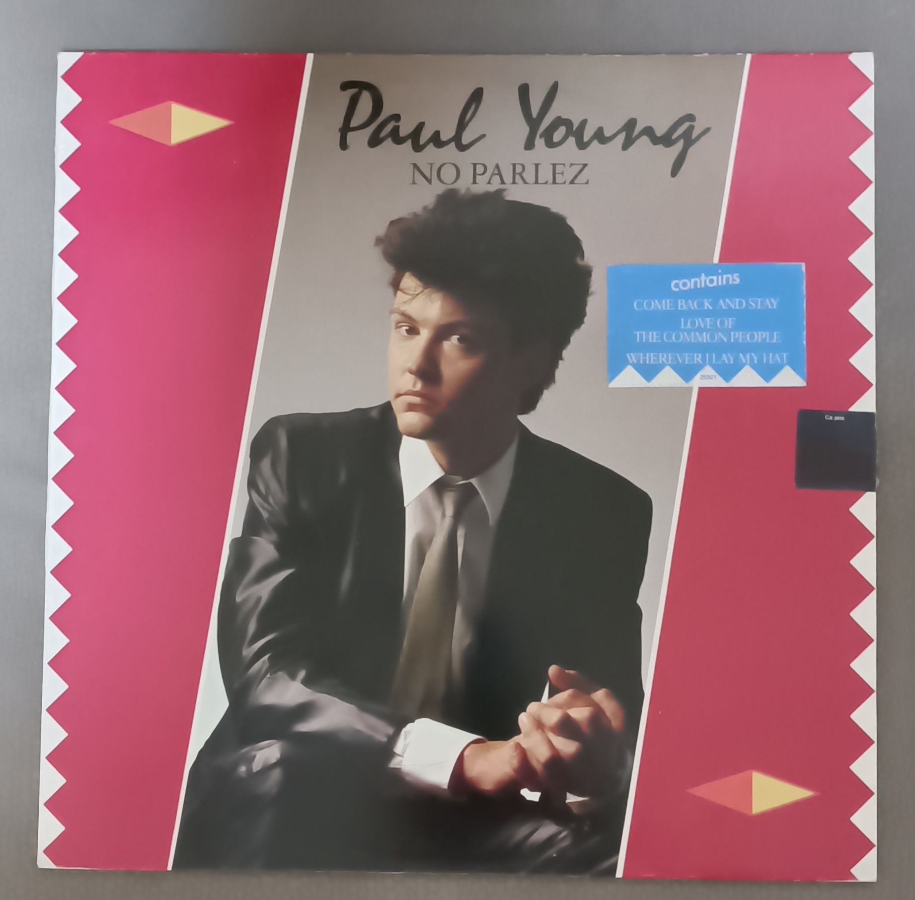 Paul Young No Parlez. Płyta LP