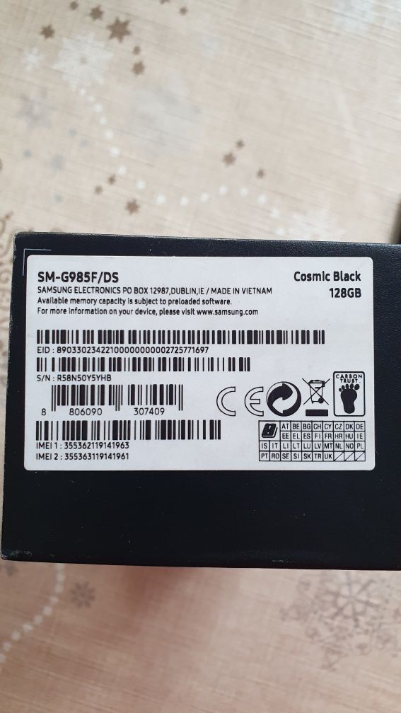 Samsung galaxy S 20 +