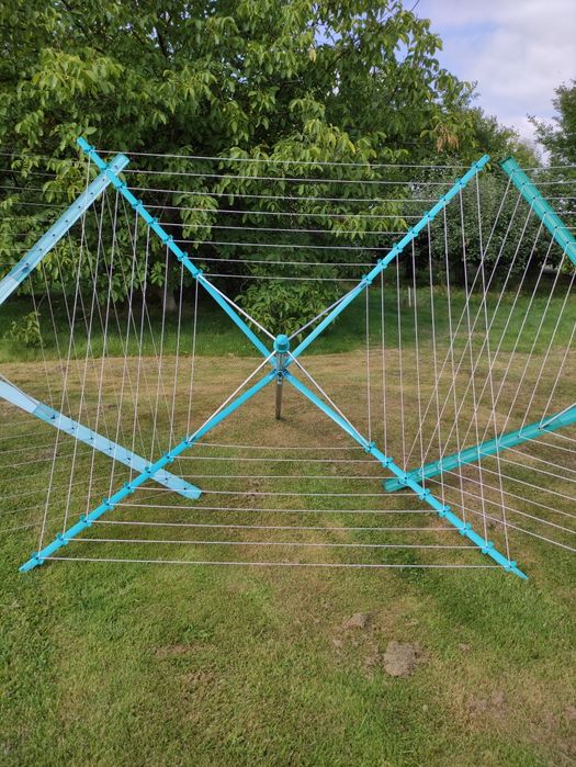 Suszarka ogrodowa składana zielona Leifheit