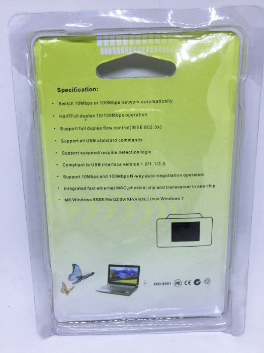 Adaptador USB para rede Ethernet (RJ45) para MacBook / PC - NOVO