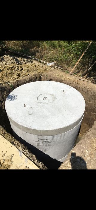 Копаємо каналізації Чернівці | Септики з переливом 6, 10, 15 м³ |