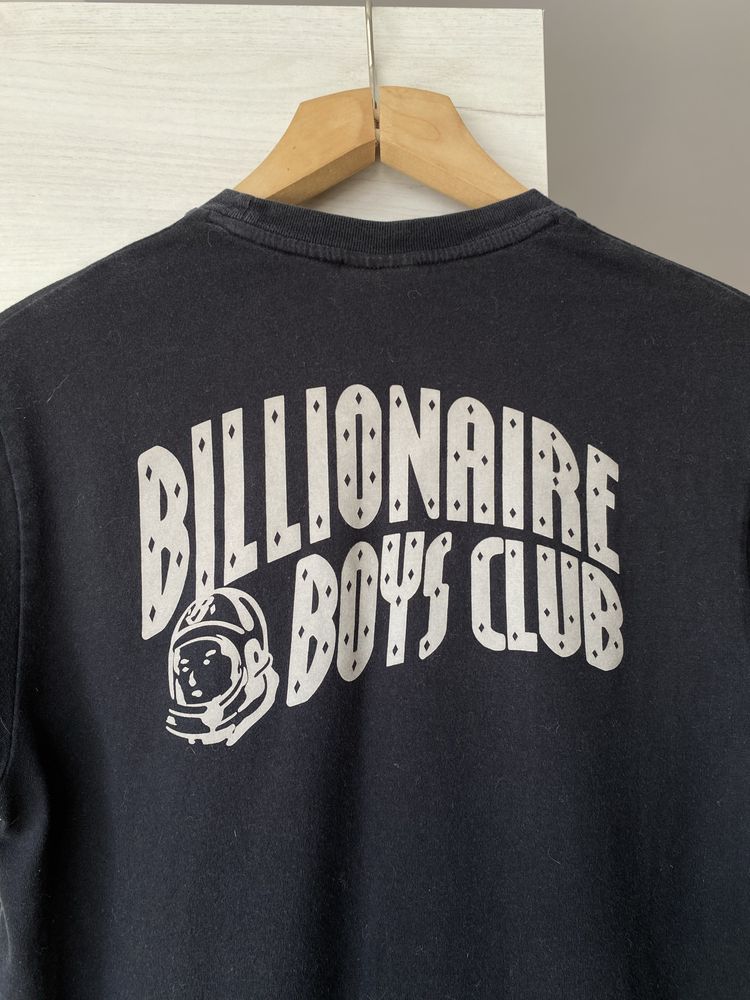 Футболка billionaire boys club рефлективна чоловіча стріт чорна
