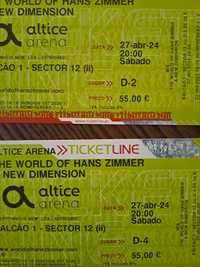 Bilhetes para The World of Hans Zimmer