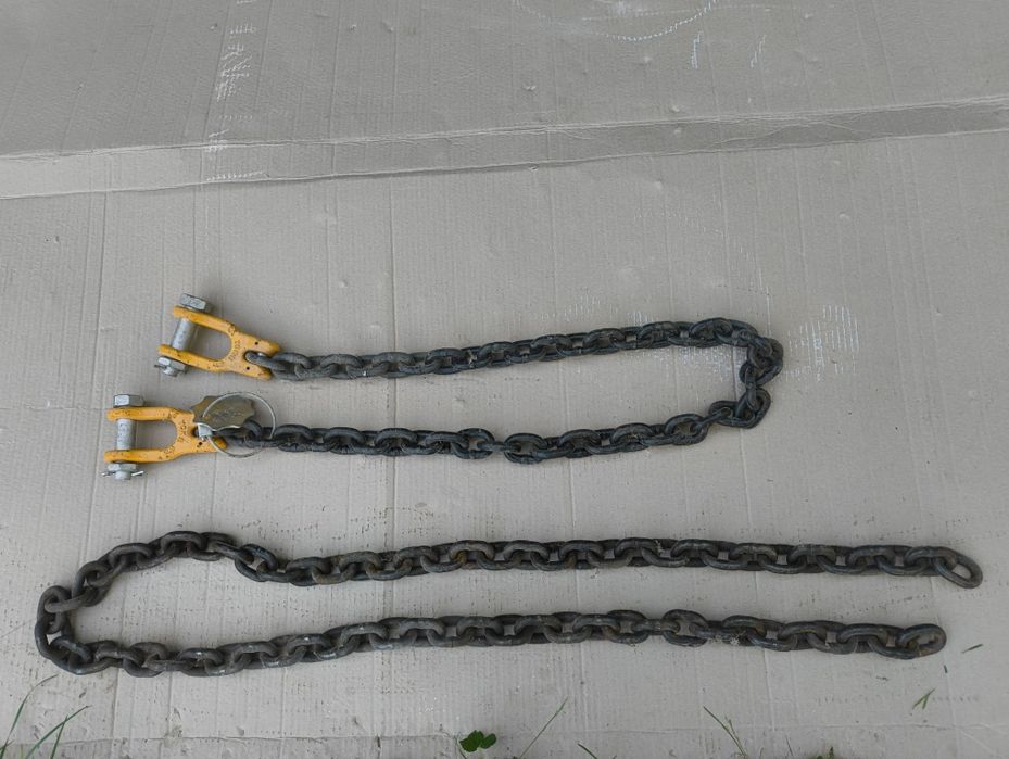 Zawiesie łańcuchowe, szekle + łańcuch