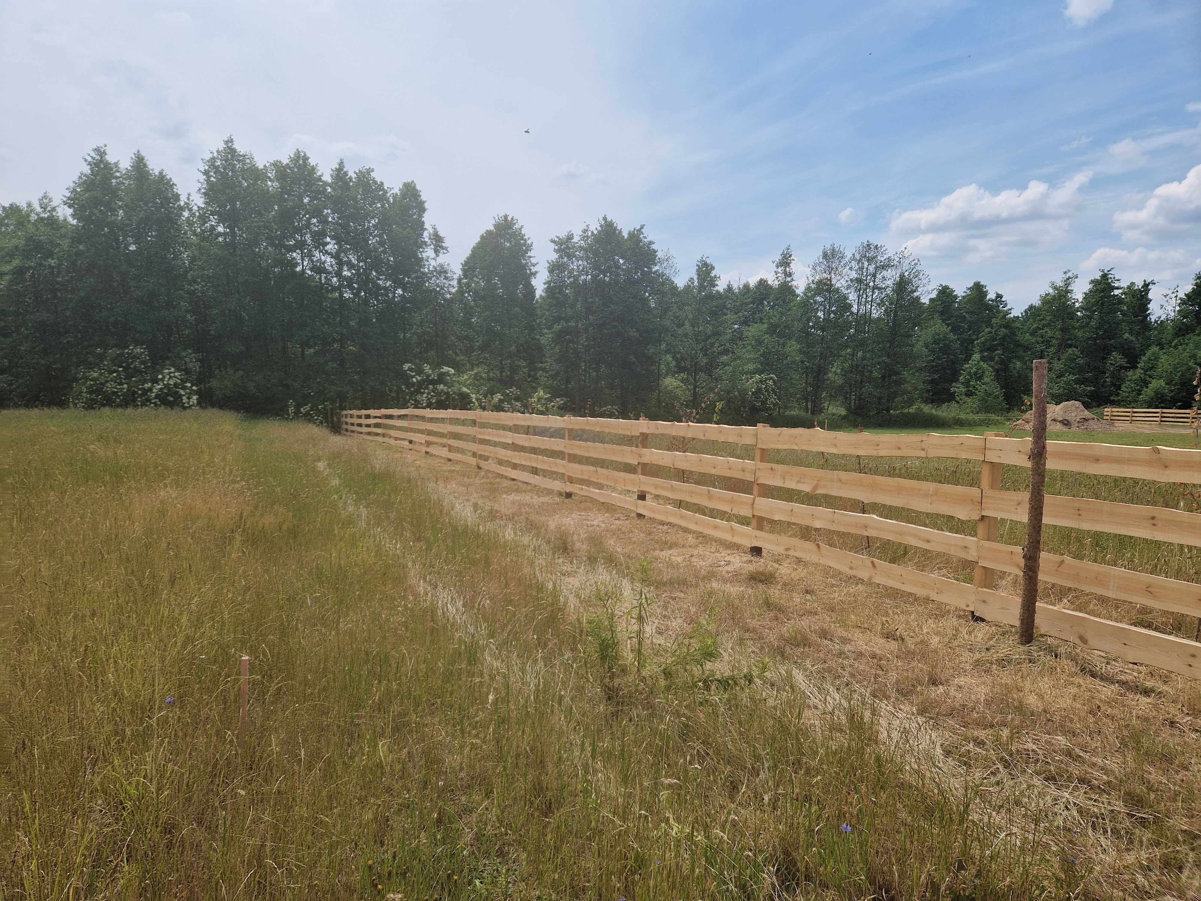 Montaż ogrodzeń typu ranczo farmerskie Łowicz