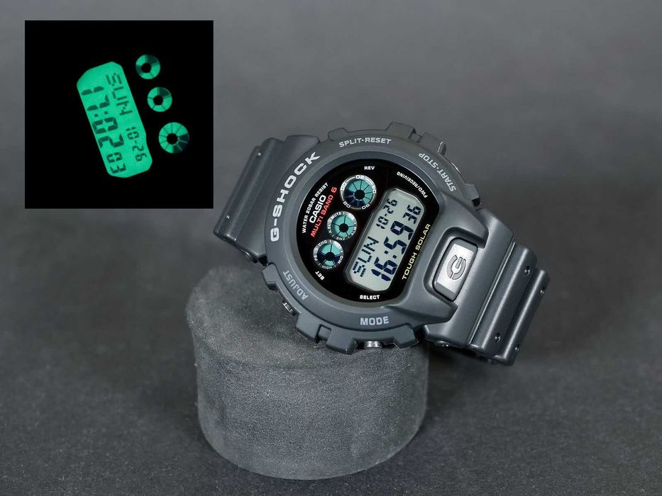 Casio GW-6900-1 G-Shоck. Solar. EL Backlight. Atоmic Radiо