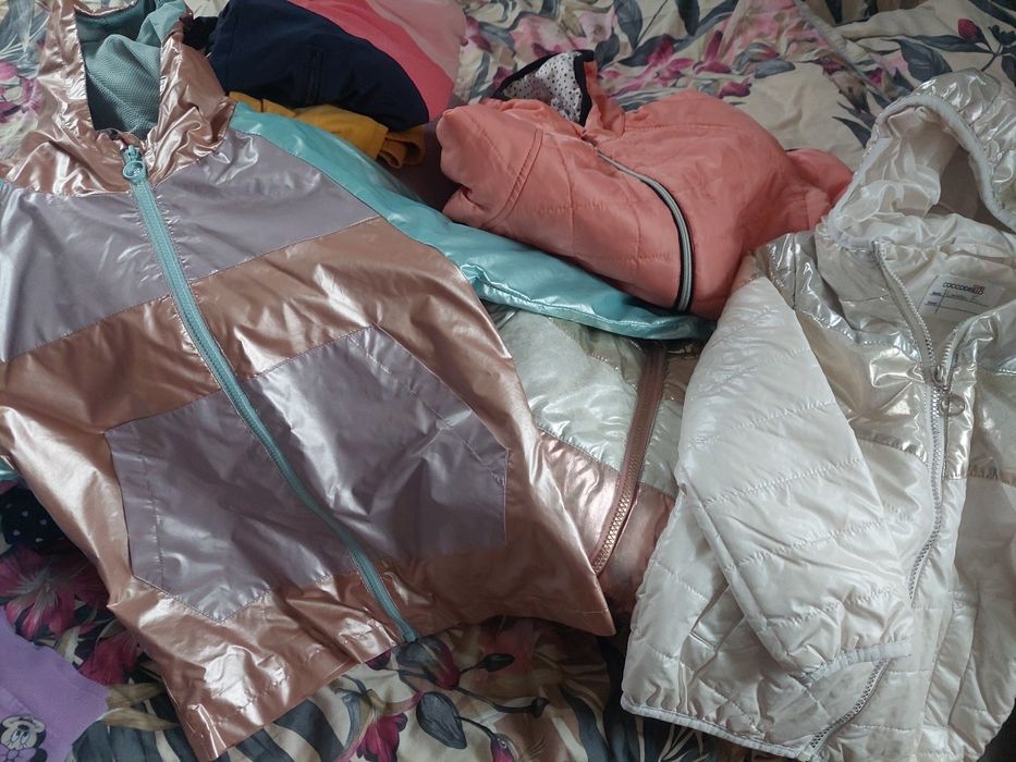 Ubrania dziewczynka 110-116