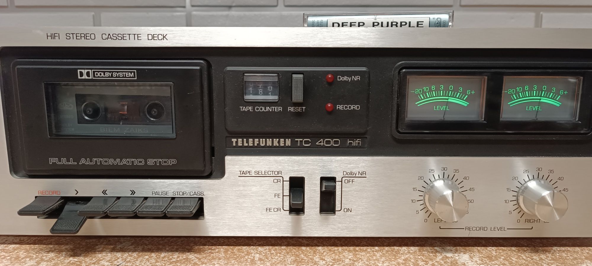 Magnetofon TELEFUNKEN TC-400. Hi-fi