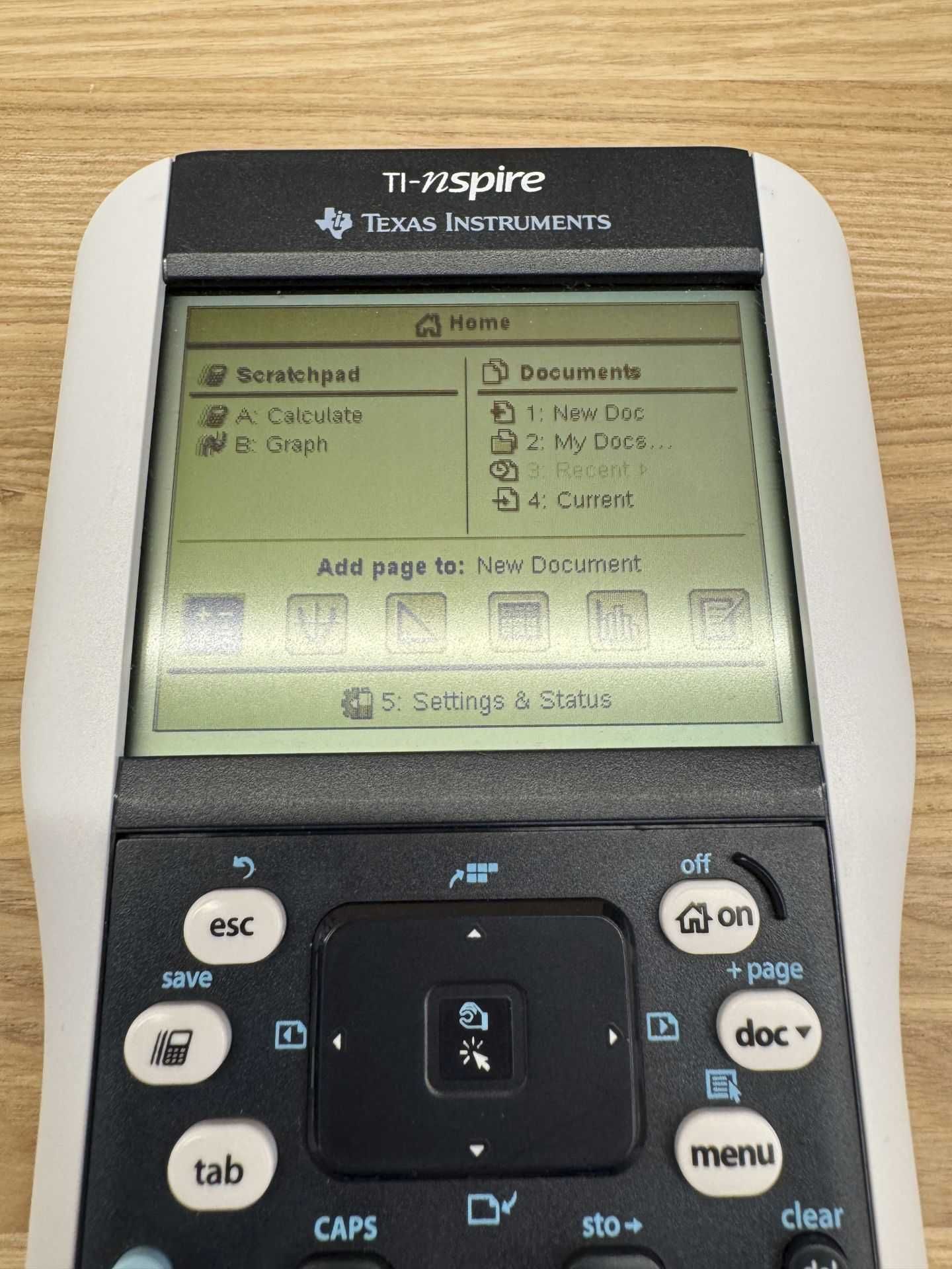 Kalkulator naukowy Texas Instruments TI-NSPIRE Touchpad QWERTY