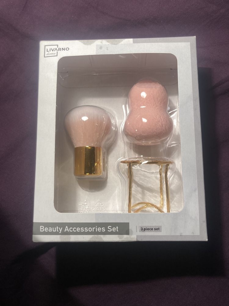 Set do makijażu pędzel kabuki Lidl nowy