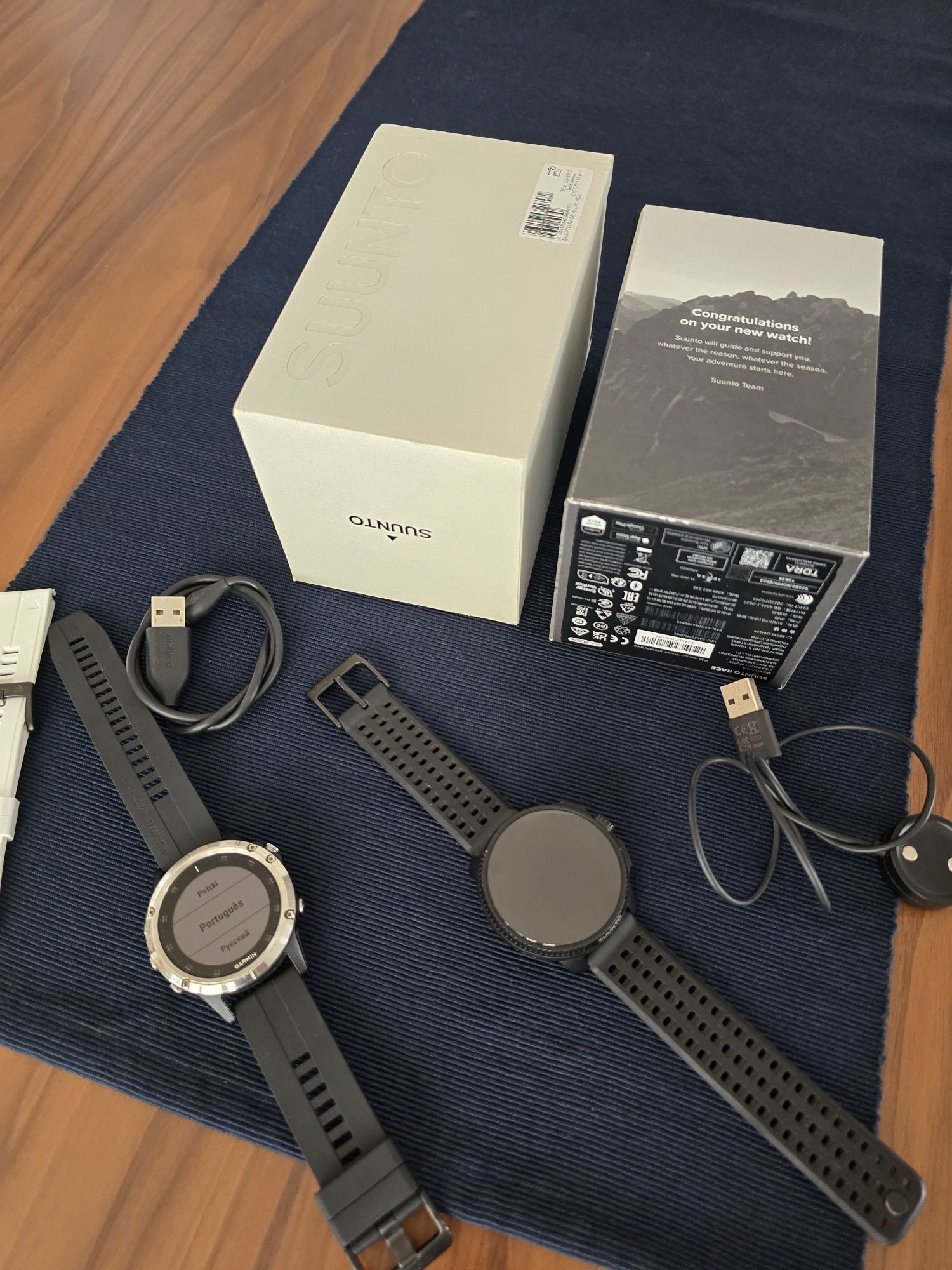 Suunto Race Titanium Saphire, Google Pixel Watch LTE. Fatura,garantia