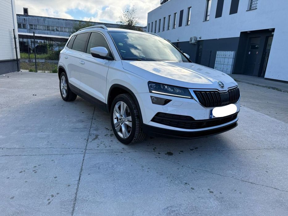 Skoda Karoq 2.0 150 KM Skóra Alkantara El. klapa Bagażnika Navi Biały Full