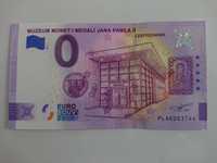 Banknot 0 Euro - Muzeum Monet i Medali Jana Pawła II w Częstochowie
