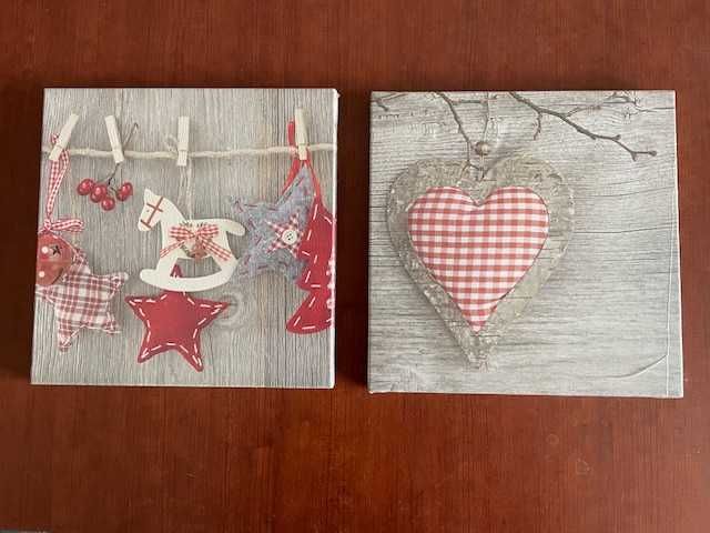 Obraz canvas zestaw 30 x 30 cm.