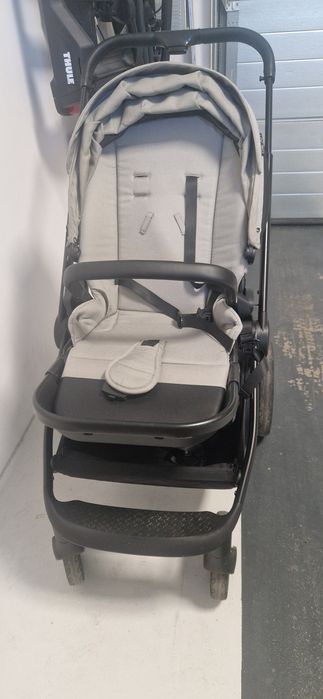 Wózek Muuvo quick 3.0 2w1 + gondola XL kolor steel gray