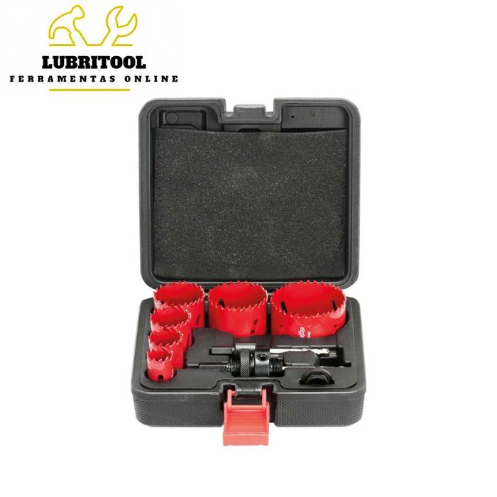 Jogo 9Pcs Serras Craneanas Bimetal HSS-M42 Co 8% 0073.160 | NOVOS