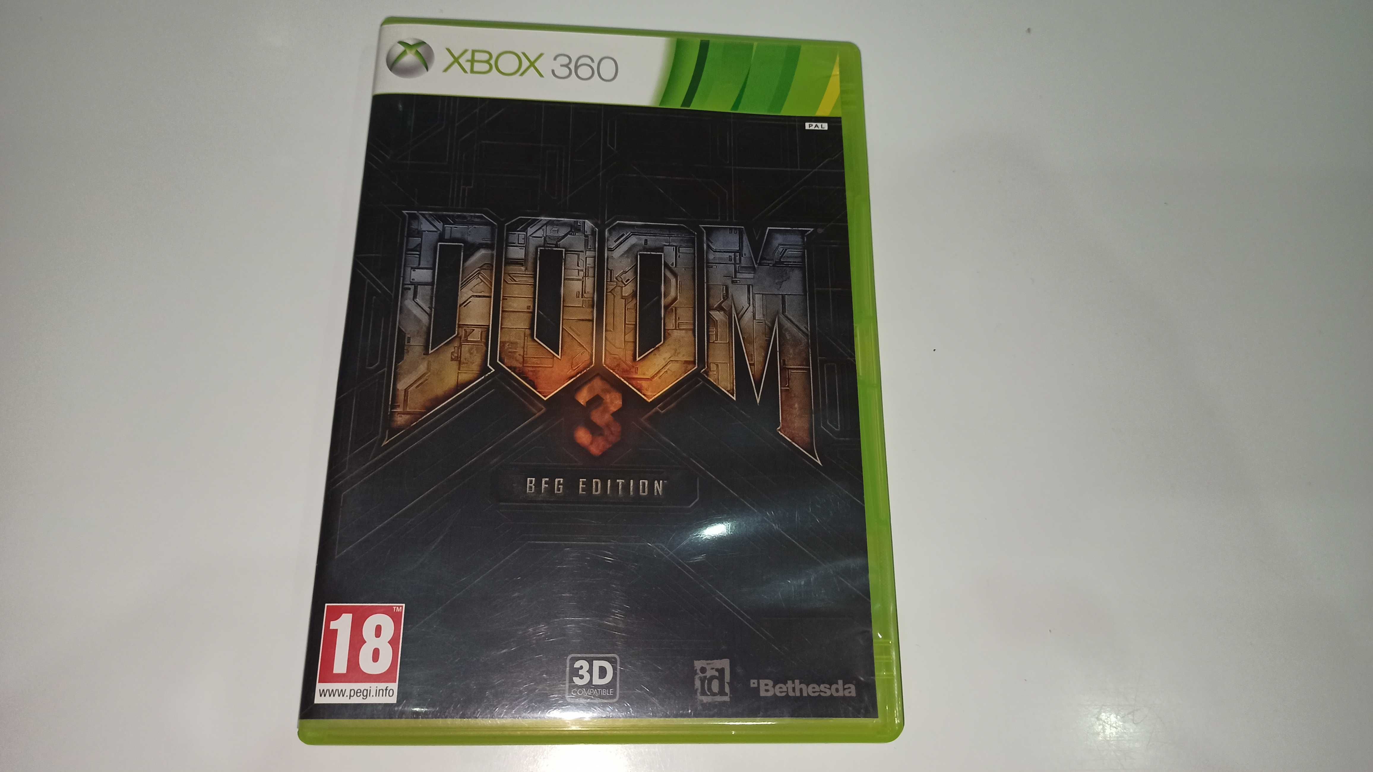 xbox 360 DOOM 3 + DOOM 2 + DOOM 1 wszystko jasne!! unikat!
