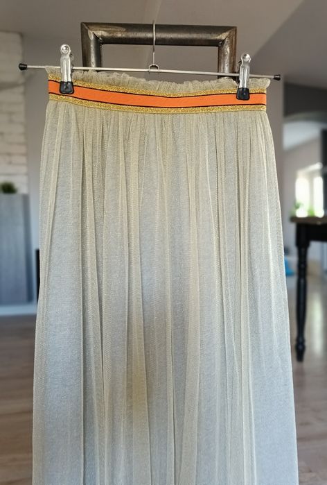 Spódnica złota tiulowa