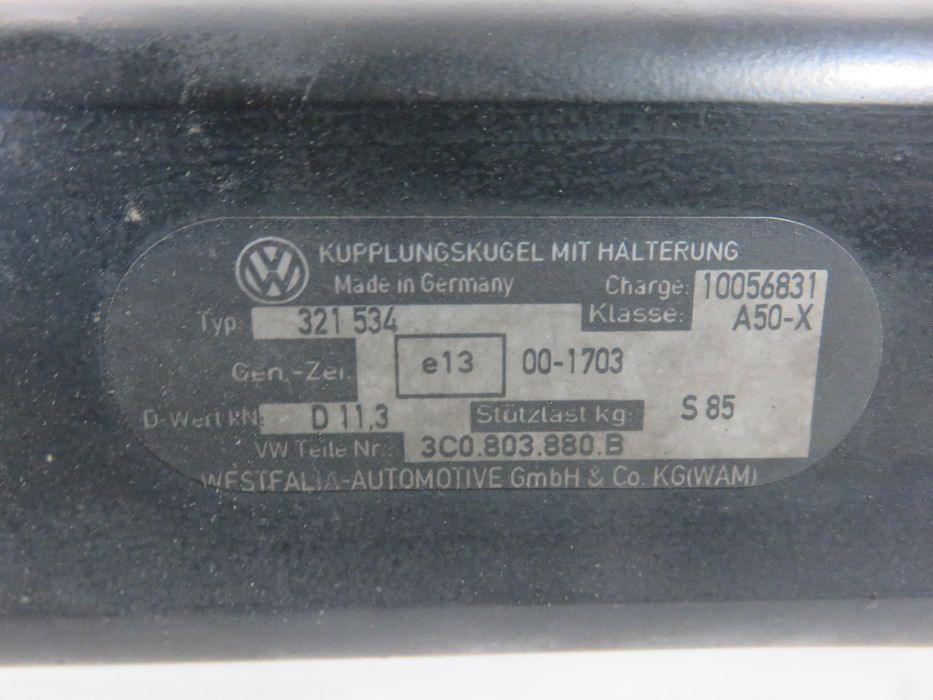 Hak Vw Passat B6 Variant (3c5) Kombi - 321534