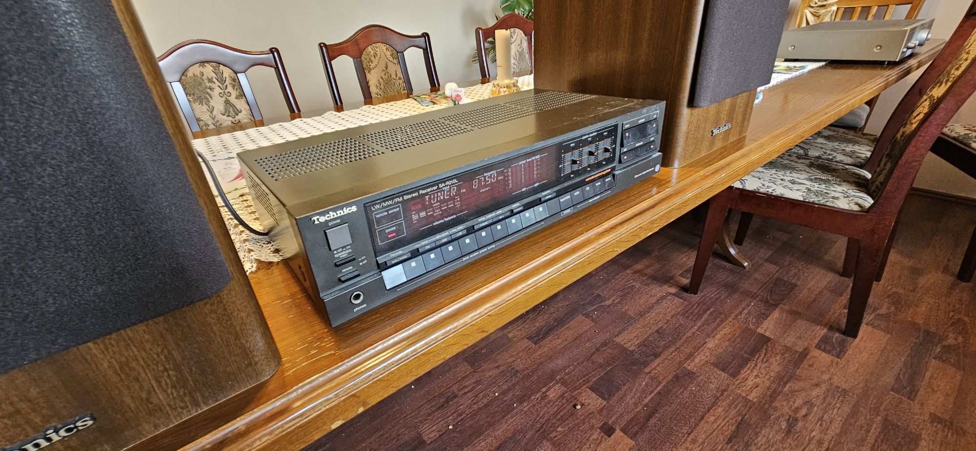 Zestaw Technics SB EX2 i wzmacniacz technics SA R210L
