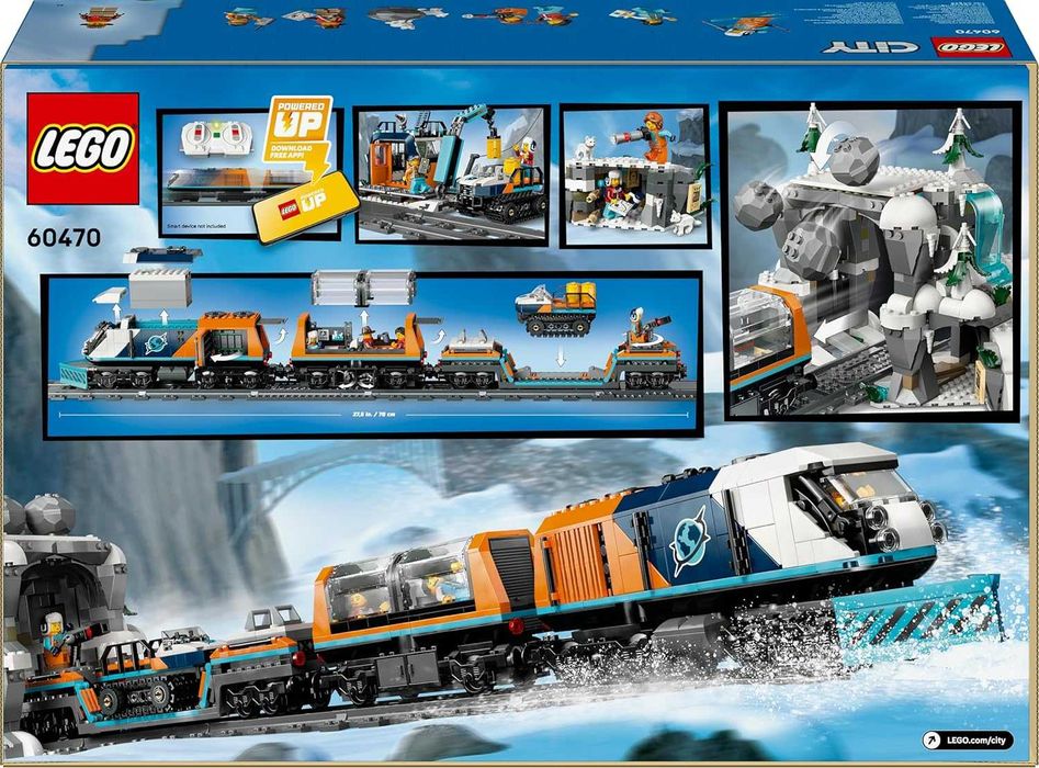 LEGO City Comboio expresso polar ártico dos exploradores  60470