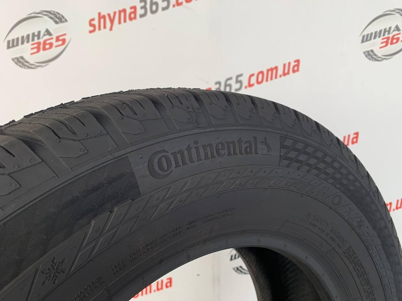 235/65 r16c continental vancontact 4 season 6mm шини бу