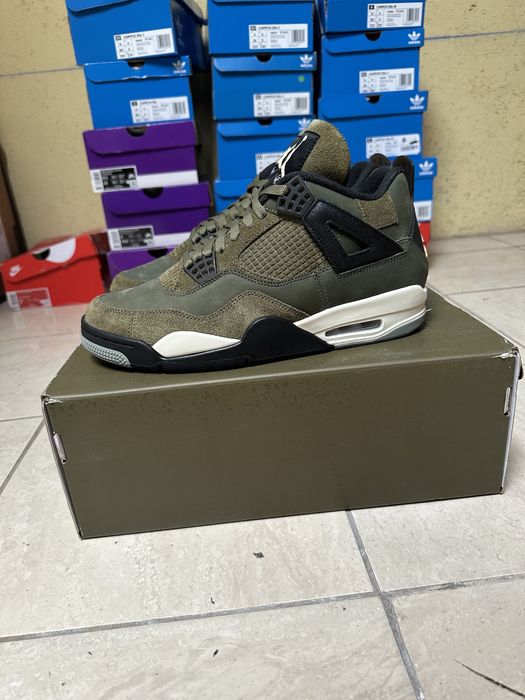 Nike Air Jordan 4 Craft Medium Olive 42, 44 e 44,5