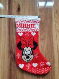 Skarpeta świąteczna Myszka Minnie Disney Primark skarpeta na prezenty