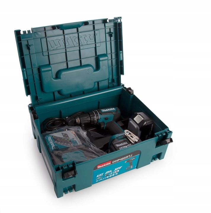 Makita Dhp485 Wkrętarka Bezszczotkowa 18v 5ah Udar Akumulatorowa Na Ba