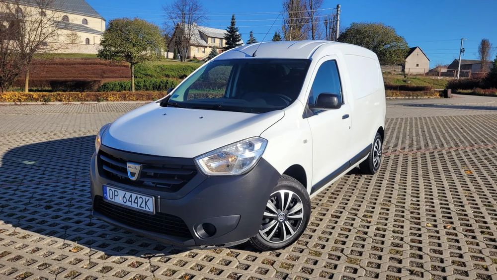 Dacia DOKKER  1.6 B+G * Salon PL* 1 Wł * Klimatyzacja * Serwisowany * Stan BDB