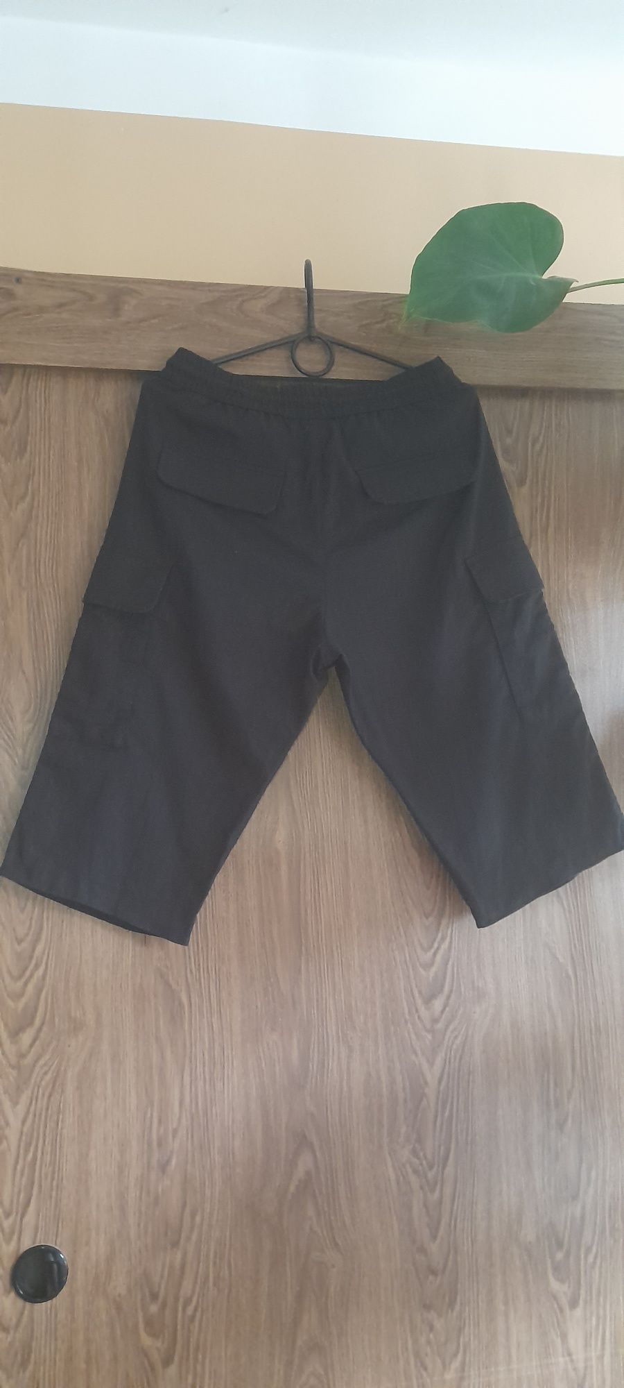 Krótkie spodenki z lnem H&M rozm. XS