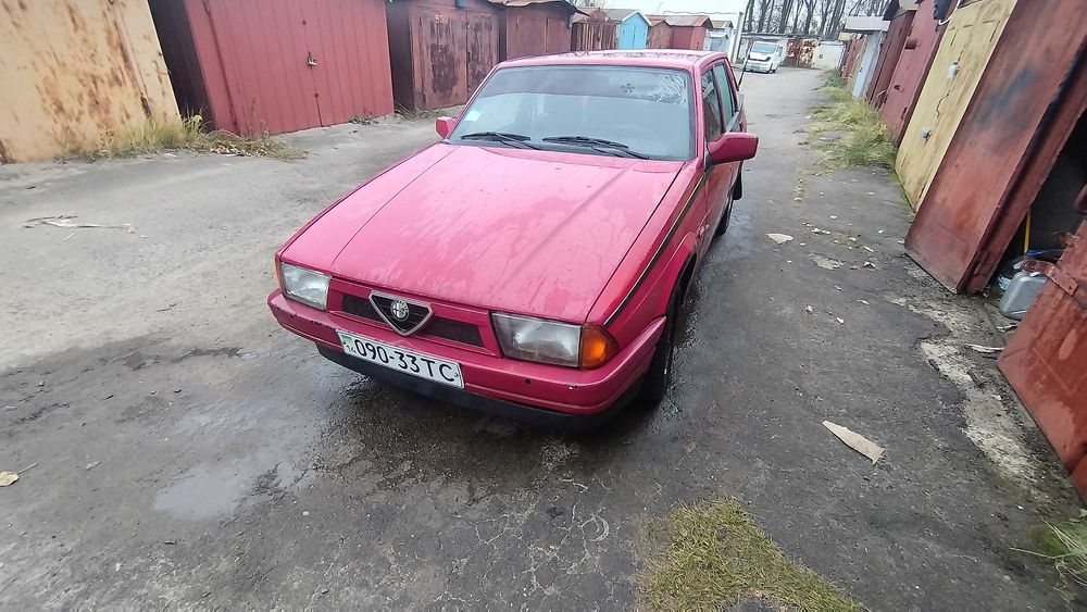 Альфа Ромео 75. На ходу