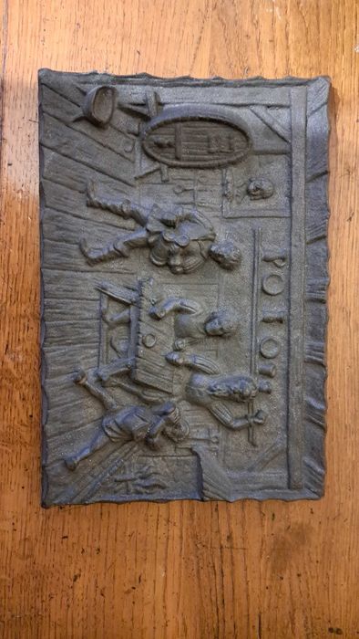 PRL Odlew żeliwny "biesiada"