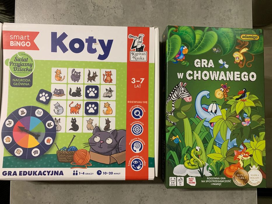 Zestaw gier dla dzieci