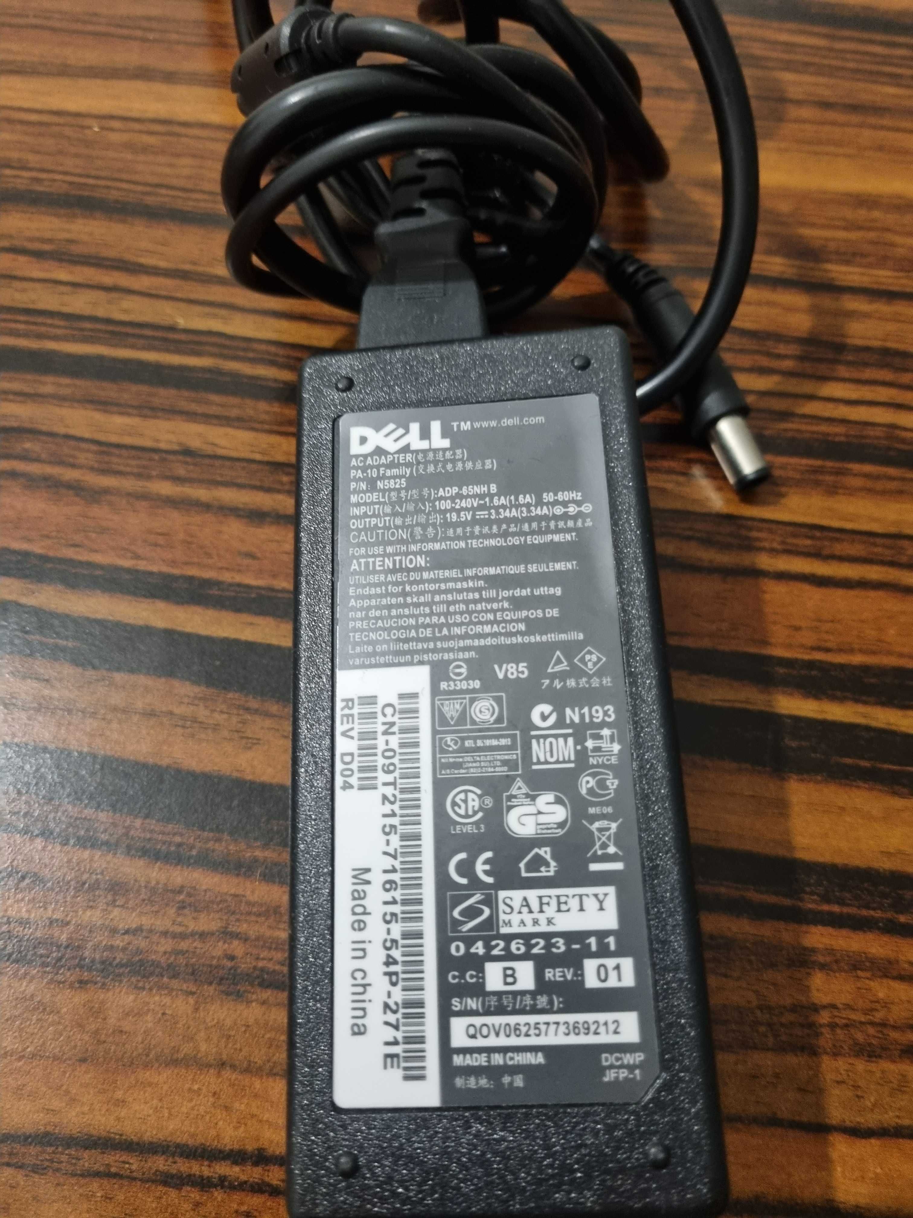 ОРИГИНАЛ Блок питания живлення зарядное Dell ADP65NH-B 19,5V 3.34А