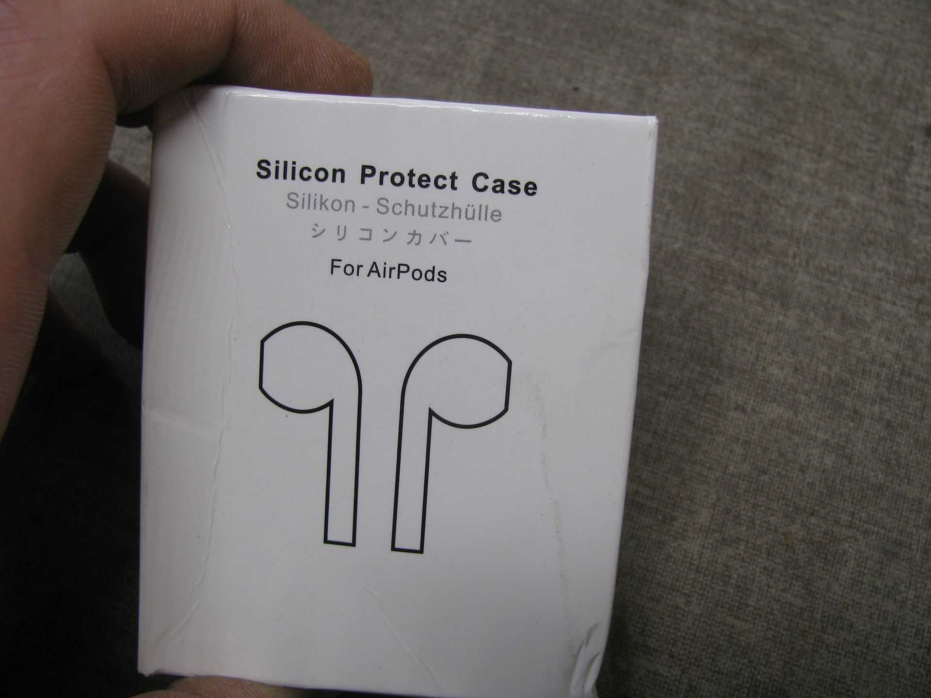 Чехол для наушников Silicon Protect Case for Airpods