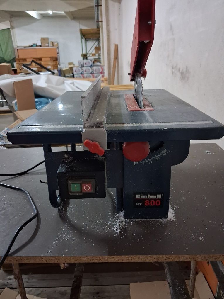 Pilarka stołowa Einhell PTK 800 piła stołowa krajzega