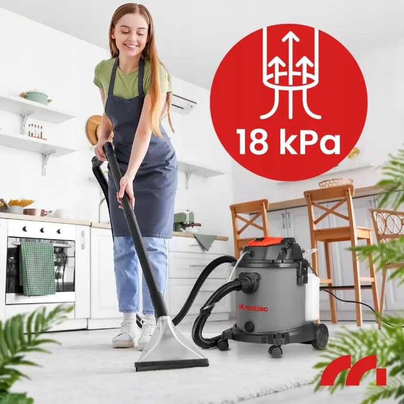 2200W/20л Моющий пылесос 20л Maltec MasterWash миючий пилосос