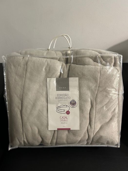 Edredão borrego casal